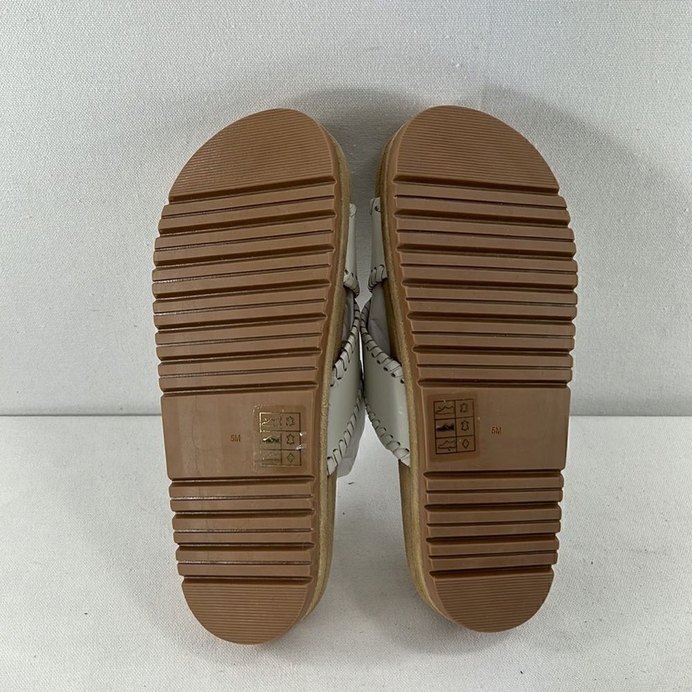 Jack Rogers Lexi Criss-Cross Sandals White size 5 - Picture 4 of 5